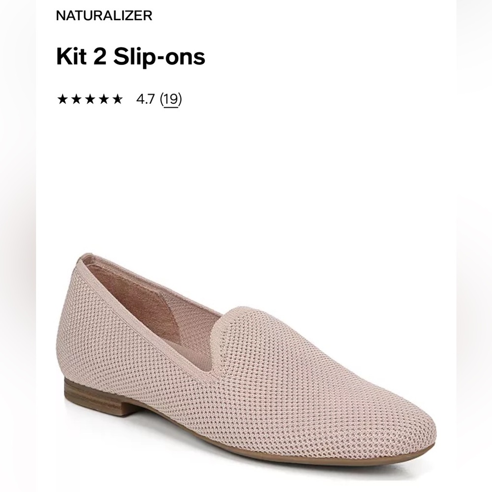 Naturalizer: Mauve Slip-on Loafer